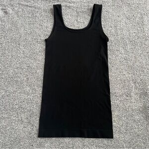 Tees by Tina Black Smooth Tank Top Undershirt Basic One Size